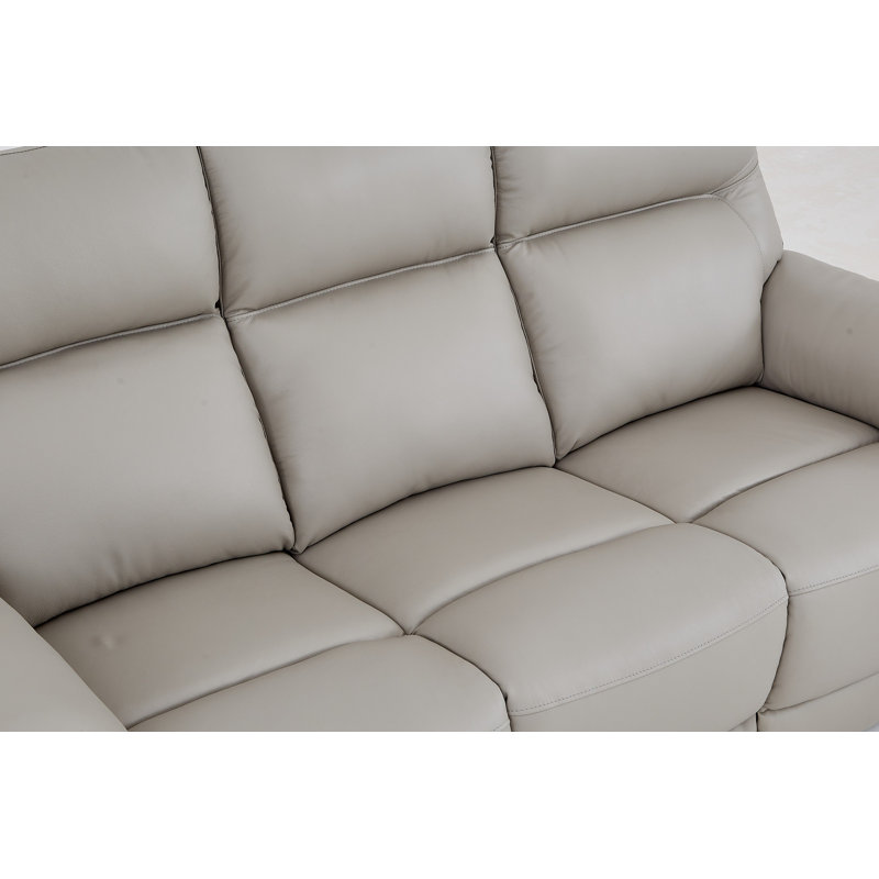 Huckins 3 Seater Electric Reclining Sofa, Grey, 3