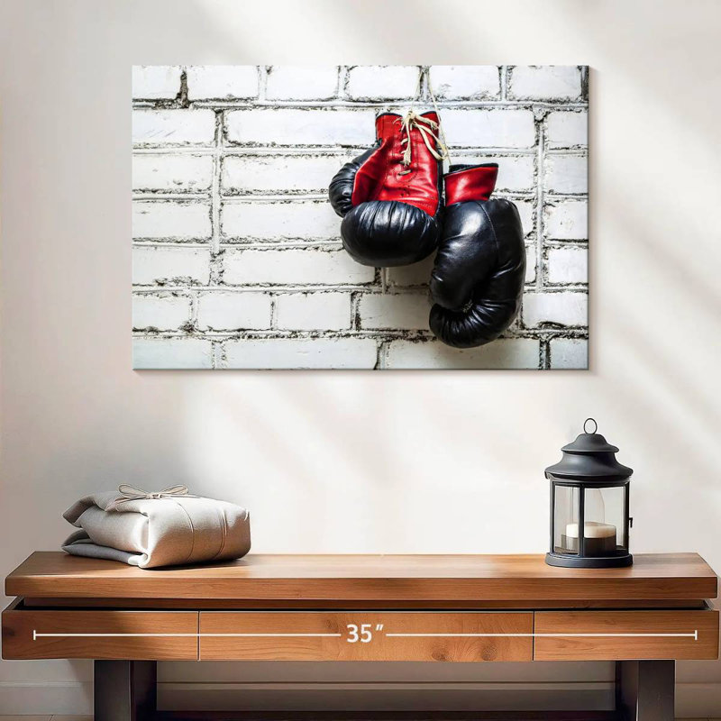 Gants de boxe Sireci, H 16 po x l 24 po