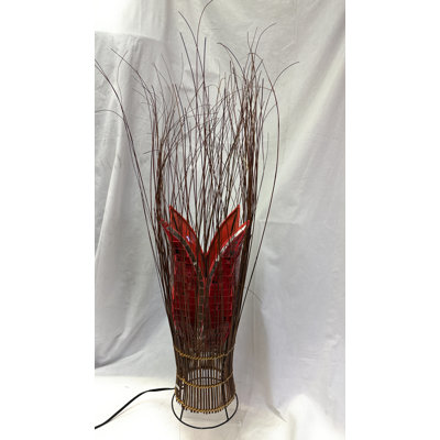 Handmade Cut Glass Table Lamp