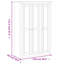 Rocco 3 Door Solid Wood Wardrobe-1913398676