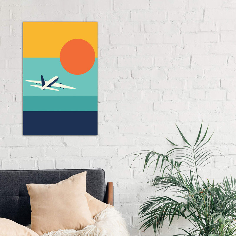 Fly Away by Andy Westface - Wrapped Canvas Print, 101.6 cm H x 66.04 cm W x 1.91 cm D