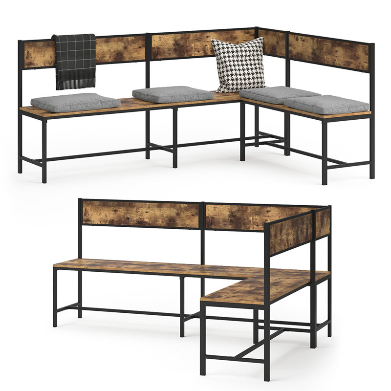 Fyrk Metal Bench