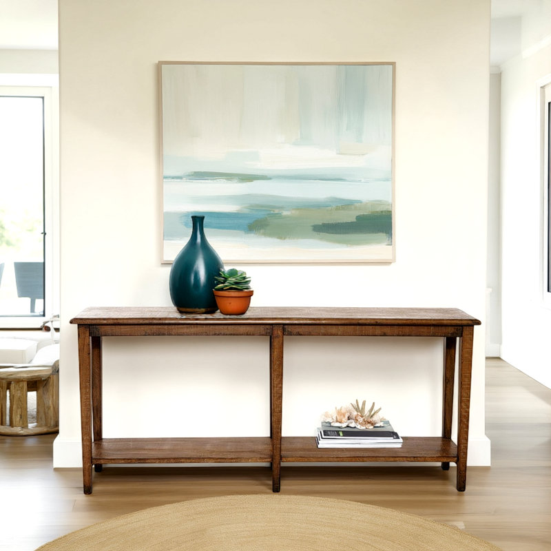 Lilian II 71" Wide Console Table, Antique Natural
