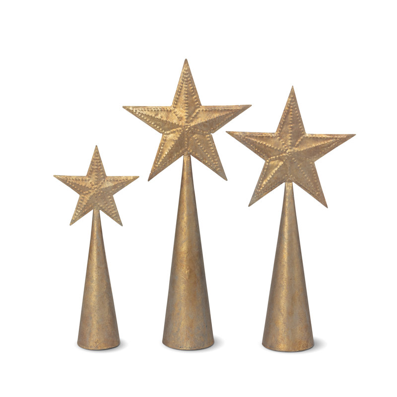 North Star Ornament, Set of 3