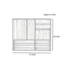 Armoire de rangement pour chaussures Simple