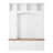 4-IN-1 Elegant Hall Tree with Hooks & Handles, Practical Entryway Bench with Adjustable Shelves, Farmhouse Wooden Style Coat & Shoe Rack-706962589