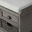 Banc de rangement avec tiroirs Gokey-1822290042