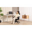 Mesh Desk Chair PU Leather Office Chair Adjustable Height-16548911-16548909