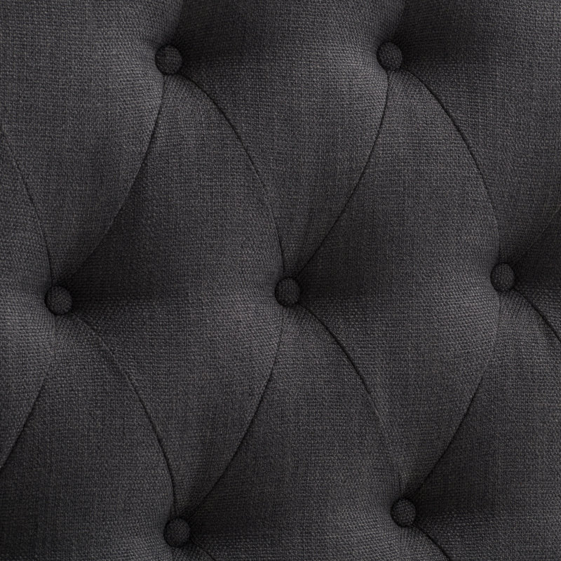 Upholstered Headboard, Dark Grey, Single/Twin