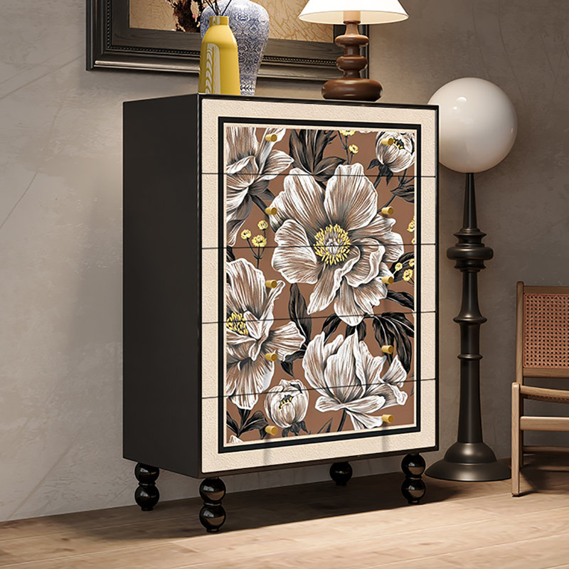 Armoire décorative rétro à tiroir français