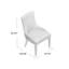 Chaise d'appoint rembourrée Aleshia en bleu clair-1169484975