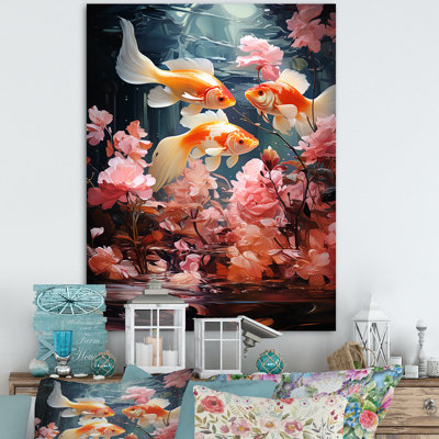 Minimalisme, aquariums, poissons I - aquarium, reproduction sur toile_106436