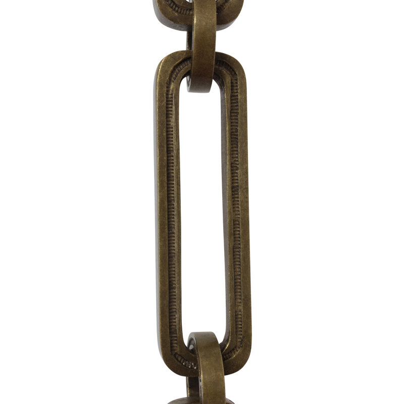Rectangle Hinge Chain or Chain Break, Antique Brass