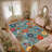 Floral Area Rug, Soft And Lightweight, Suitable For All Seasons, Easy To Maintain And Easy To Clean, Machine Washable Carpet Floor Mat, Suitable For Living Room, Bedroom, Dining Room, Balcony, Patio, Room Decor, Home Decor, Outdoor Decor-1818328749