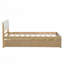 Cadre de lit simple avec lit gigogne simple-118546496