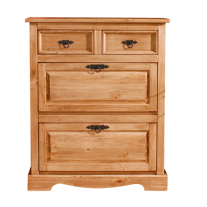 Shoe Storage Cabinet, Pine