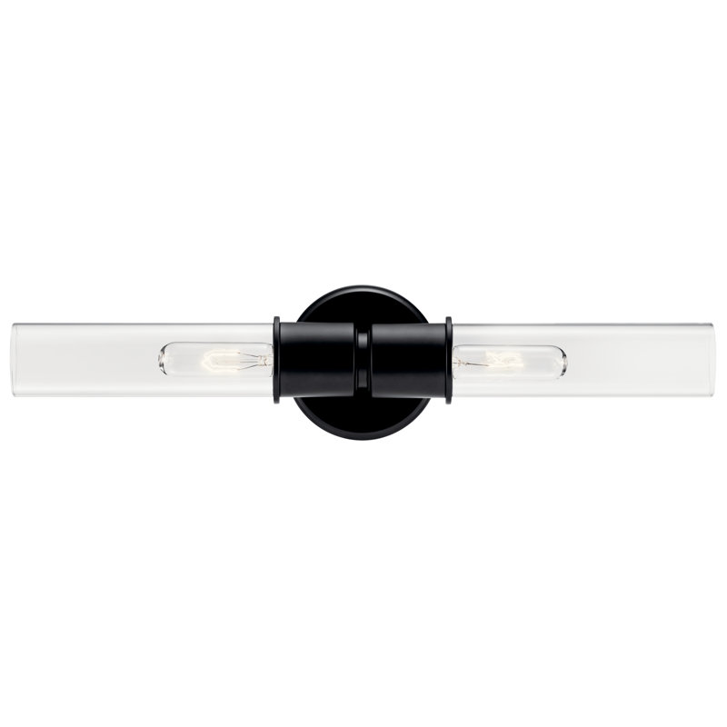 Jaheir Steel Armed Sconce, Black