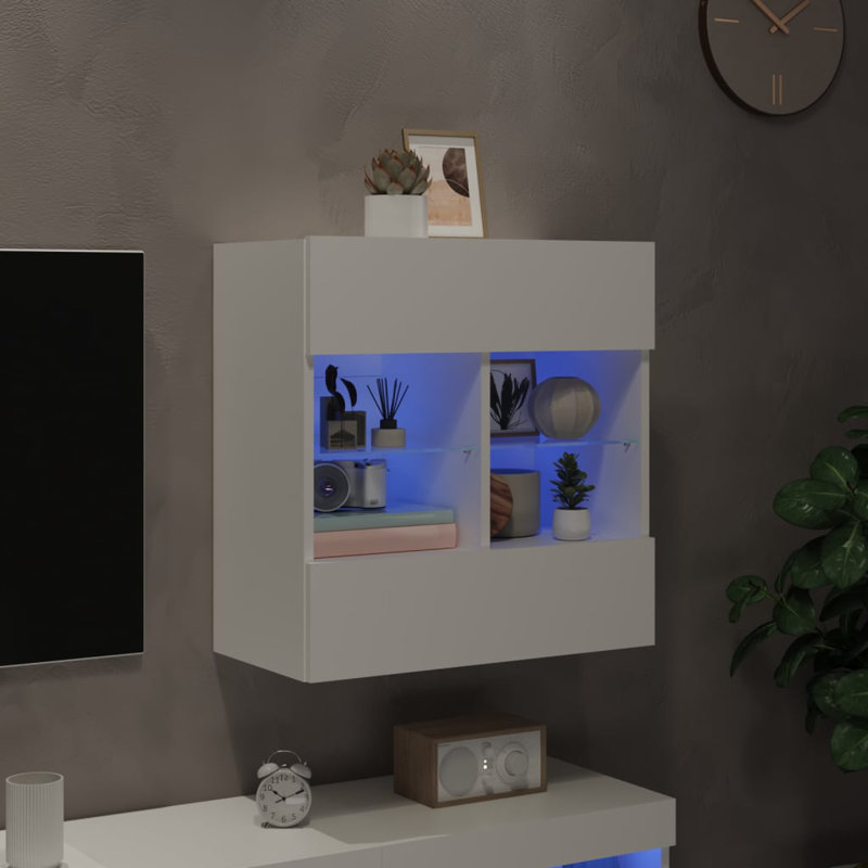 Calita Unfinished TV Stand for TVs up to 28", White