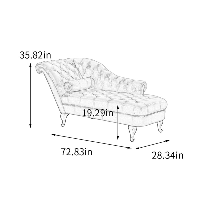 Méridiennes d'intérieur Home, Orienté à gauche (vu de face)