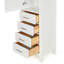Armoire à linge en bois massif Amariani-535893120