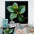 White Floater Framed