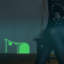 Rat Hole Glow in Dark Wall Sticker