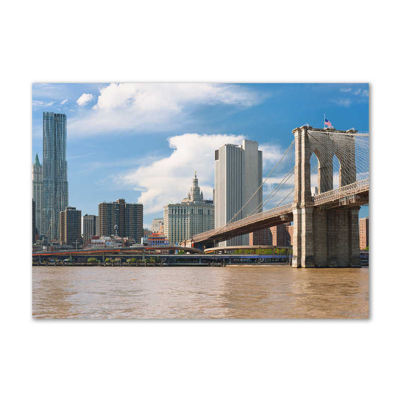 Brooklyn Bridge - Wrapped Canvas Print