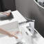 Robinet de lavabo de salle de bain monocorps à poignée simple avec ensemble de drain optionnel-116319096-116319098