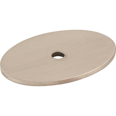 Oval  Backplate