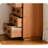 Floor Standing Square Handle Accent Chest