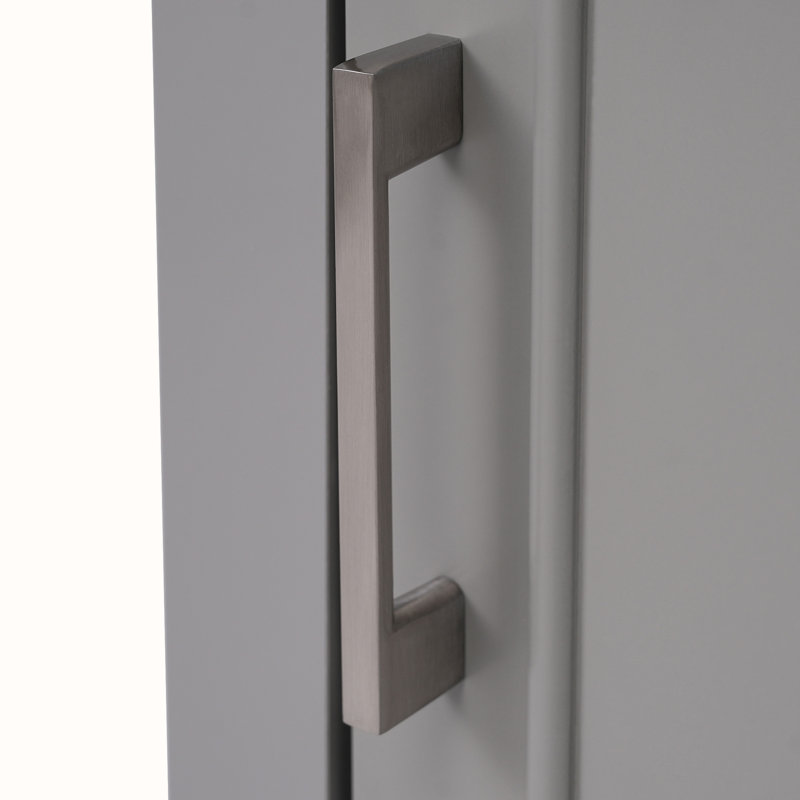 Meuble-lavabo de 20 po avec lavabo, Gris