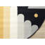 Tapis rond 5 x 5 Faira Space Rocketship pour enfants
