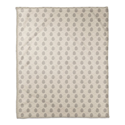  Jeté polaire à motif citrouille