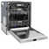 Zline Autograph Edition 24" 45 dBA Built-In Button Control Dishwasher