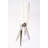 Abbracciaio 9.84'' H Metal Tabletop Candlestick with Candle Included-36072033