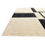 Tapis noir et blanc Ponce
