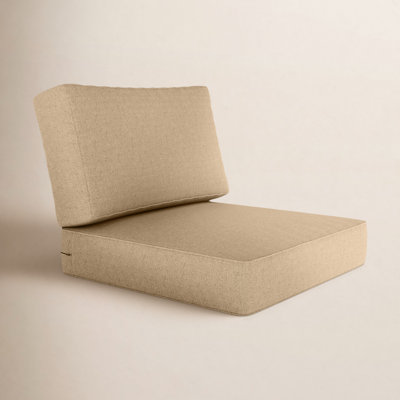 Lani Sunbrella® 28.5" Outdoor Lounge Chair Seat/Back Cushion
