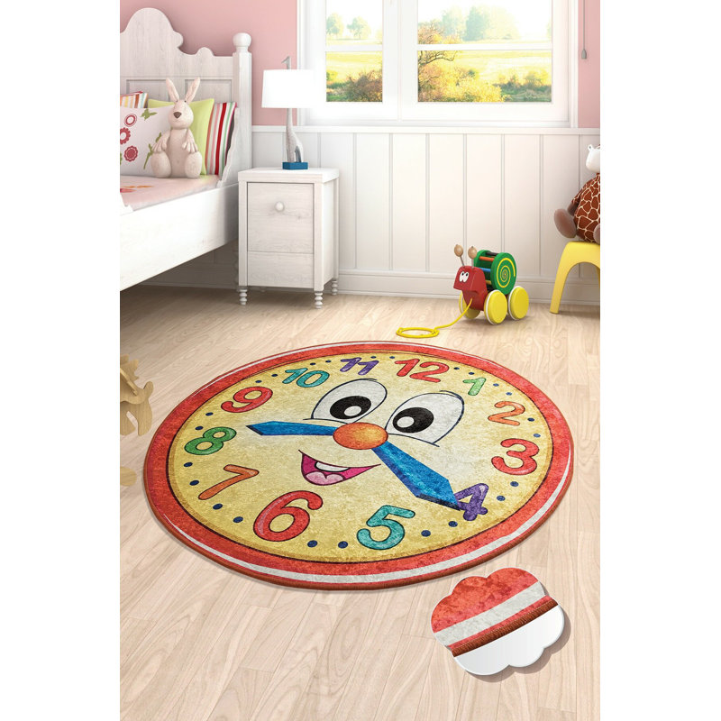 Round Langley 120cm X 120cm Area Rug