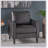 Luxurious Button-Tufted Club Chair With Nailhead Trim And Turned Birch Wood Legs For Elegant Comfort-1459176458