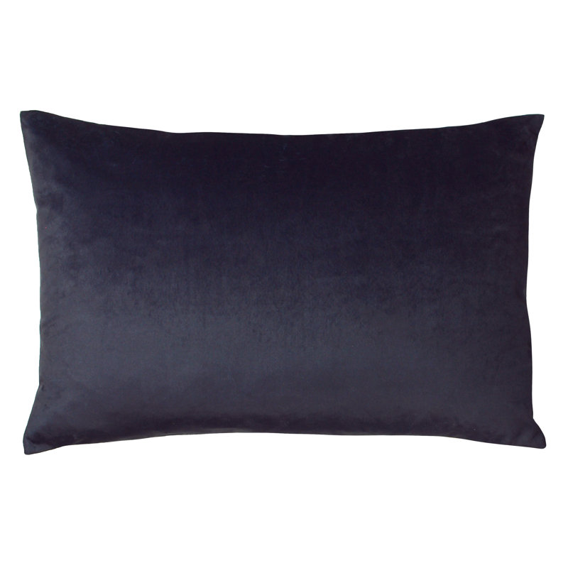 Rectangular Lumbar Pillow Cover, Navy