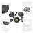 Neuhaus 23 Piece Dinnerware Set, Service for 4