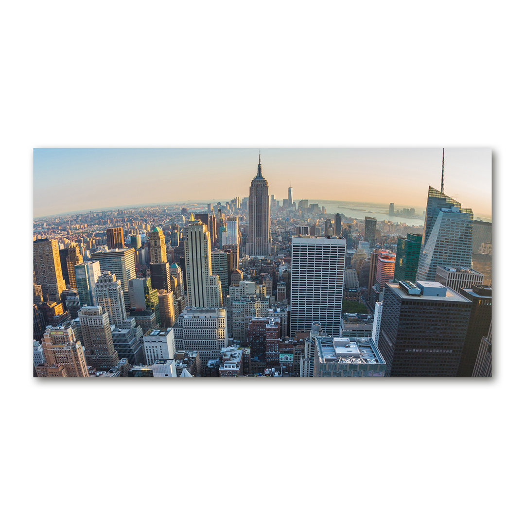 Manhattan New York - Wrapped Canvas Kunstdrucke