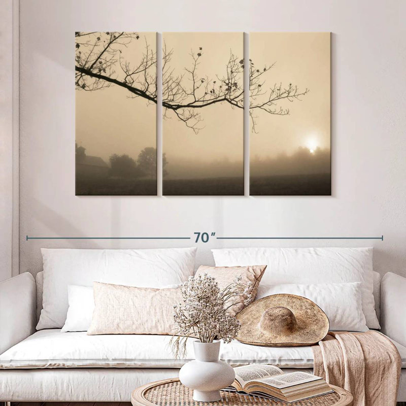 Alvord Parish Hill Sunrise, 32" H x 50" W