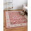 Tapis rouge / gris Croasmun-1583941416
