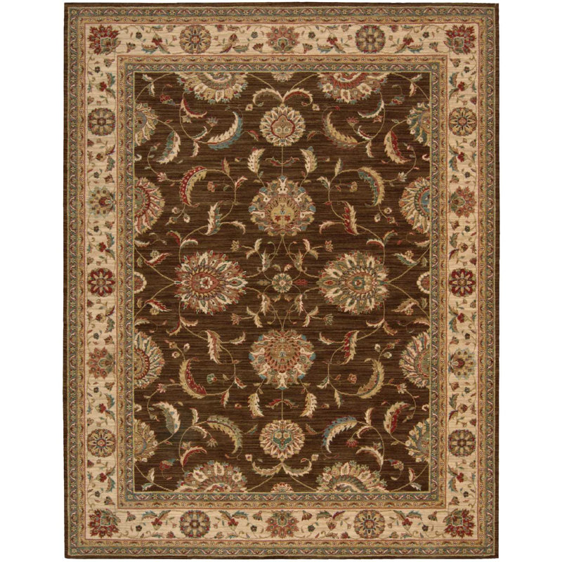 Crownover Wool Oriental Indoor Rug, Rectangle 8'3" x 11'3"