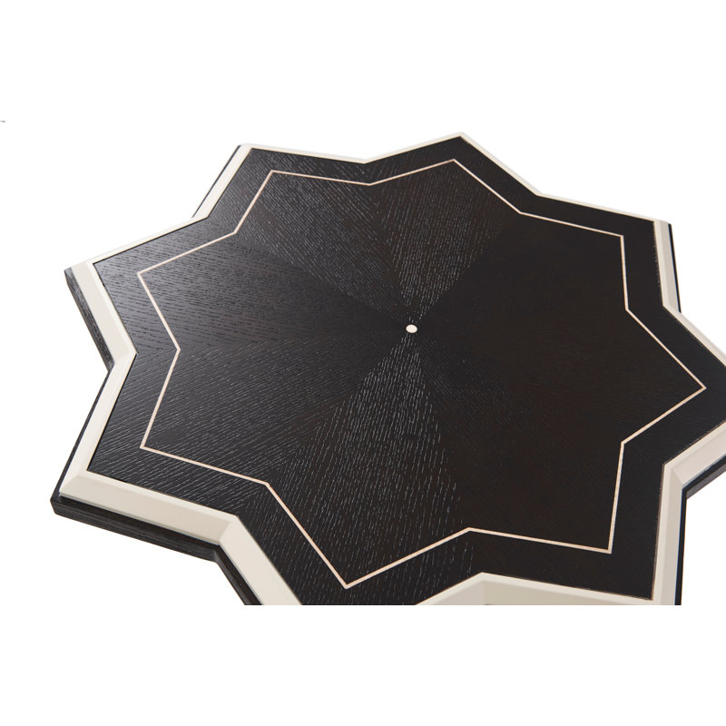 Atticus 26" Round Solid Wood End Table