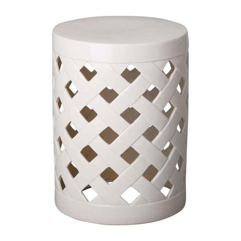 Ceramic Accent Stool