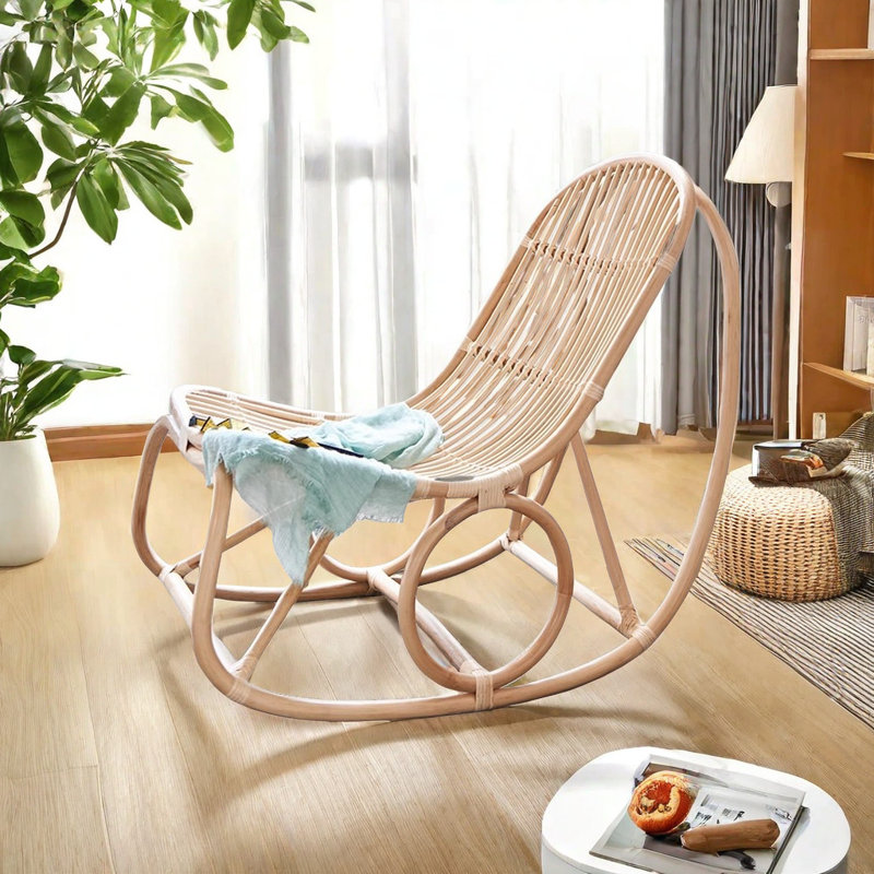 Chaise berçante Nordic Rattan Home