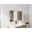 Armoire de toilette murale 41,3 po avec rangement spacieux, fabrication en contreplaqué durable et tablettes réglables pour une vie organisée