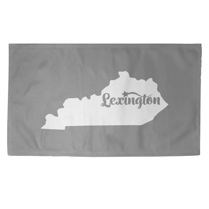 Tapis gris lexington kentucky, Rectangle 2 pi x 3 pi, Oui